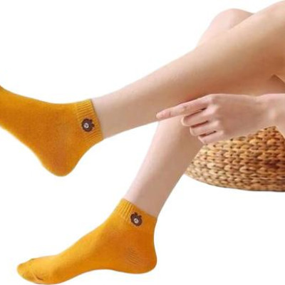 Combo 10 Đôi Tất, Vớ Gấu Cổ Ngắn Chất Cực Mịn Nhiều Màu, Đeo Thay Đổi Cả Tuần - PK033