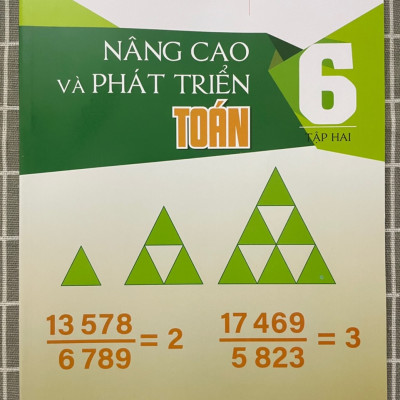 Combo Nâng cao và phát triển toán 6 tập 1+2 (Kết nối tri thức với cuộc sống)