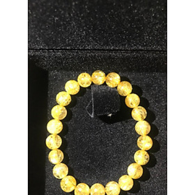 VÒNG VIP TÓC VÀNG NHUYỄN 8ly5 NỮ mệnh KIM THỔ THUỶ ĐÁ THIÊN NHIÊN ĐẸP