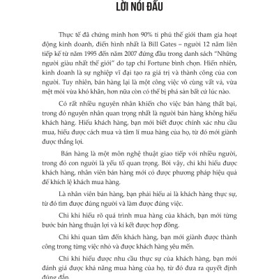 Sách: Ai Hiểu Khách Hàng Người Đó Bán Được Hàng (Tái Bản)