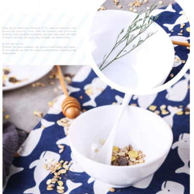 Bộ bát đĩa (tô, chén, dĩa) thủy tinh Luminarc Diwali 10 chi tiết DW10D, dùng lò vi sóng, máy rửa bát