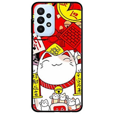 Ốp lưng dành cho Samsung A23 4G - A53 5G - A73 5G - Mèo Vui Vẻ