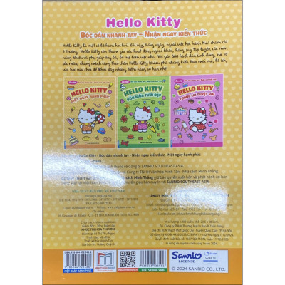 Bóc Dán Nhanh Tay – Nhận Ngay Kiến Thức - Hello Kitty