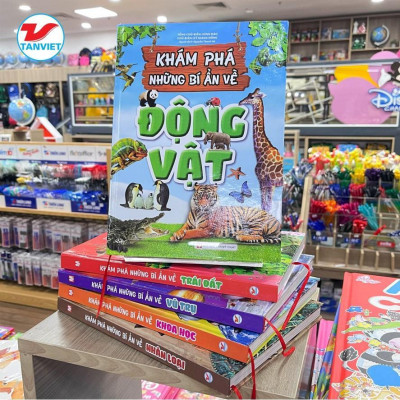Sách - Khám Phá Những Bí Ẩn Về Động Vật - Tân Việt Books