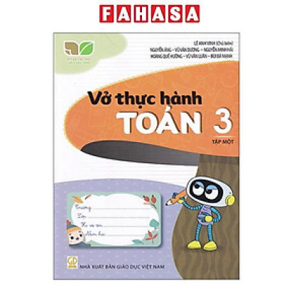 Sách - Vở Thực Hành Toán 3 - Tập 1 (Kết Nối Tri Thức)