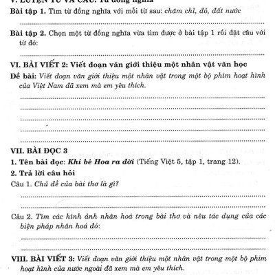 Bồi Dưỡng Tiếng Việt Lớp 5 (Bám Sát SGK Cánh Diều) - HA