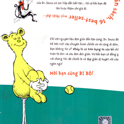 Dr. Seuss: Hop On Pop – Nhảy Lò Cò Trên Bụng To Của Bố ( Tặng Kèm Bookmark Tuyệt Đẹp )