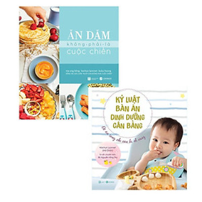 Sách - Kỷ Luật Bàn Ăn + Ăn Dặm Không Phải Là Cuộc Chiến - Thái Hà Books