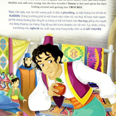 Aladdin Và Cây Đèn Thần (Song Ngữ Anh - Việt)