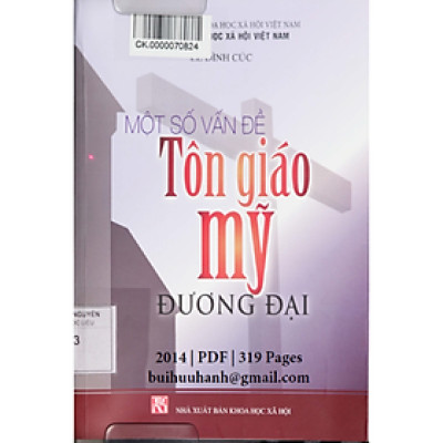 Một số vấn đề tôn giáo Mỹ đương đại