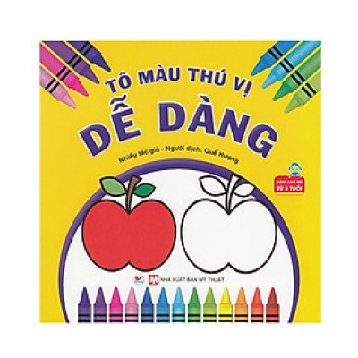 Sách Tô Màu Thú Vị Dễ Dàng - Tân Việt Books