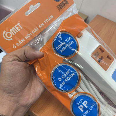 Ổ Cắm Nối Dài Comet CES10405 - Hàng Chính Hãng