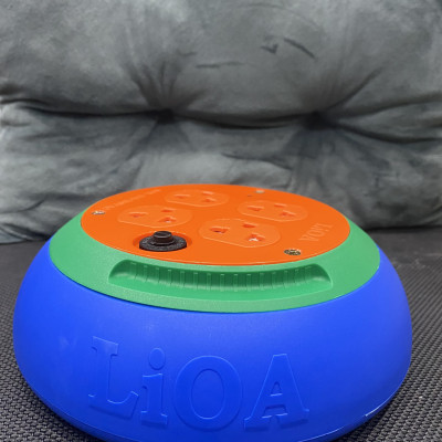 Ổ cắm Lioa 6 ổ đơn đa năng kéo dài DB52-10A ( dây 5m ) cao cấp 