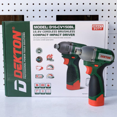 MÁY BẮN VÍT DÙNG PIN 16,8V  D16-CV150BL DEKTON-HÀNG CHÍNH HÃNG