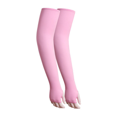 Ống tay chống nắng vải thun lạnh thoáng mát tay xỏ ngón cái thích hợp cả nam và nữ