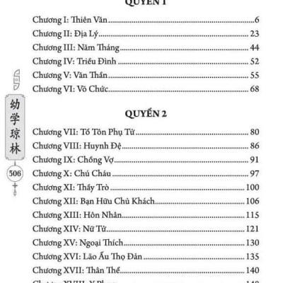 Sách - Ấu Học Quỳnh Lâm (Đối Chiếu Hán-Việt Kèm Phiên Âm Hán Ngữ)