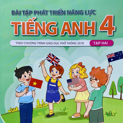 Sách - Bài tập phát triển năng lực Tiếng Anh lớp 4 tập 1+2 (HEID)