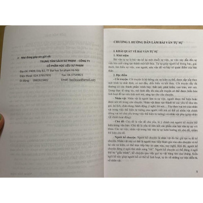 Sách - Hướng dẫn viết bài văn lớp 6 ( theo chương trình giáo dục phổ thông mới)