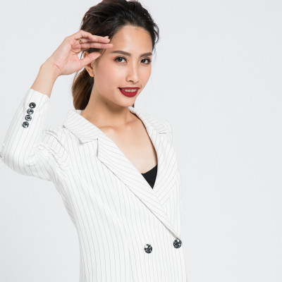 Đầm Blazer Hity DRE080 (Sọc Trắng Kim Cương)