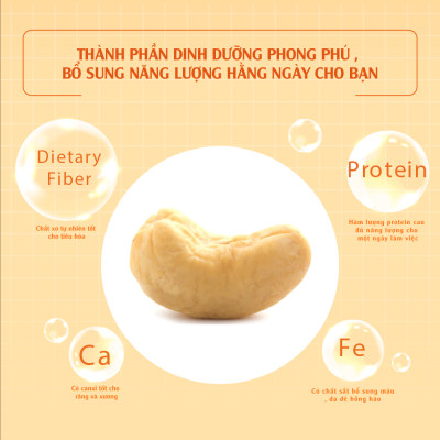 Điều không muối 1kg Dan D Pak
