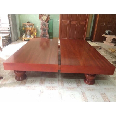 Sập Phản Hộp Gỗ Xoan Đào Vener