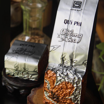 Trà Ô Long [ Qúy Phi ] Hương vị đậm đà, quý phái, hậu ngọt mật ong - Gói 100g - Đông Sơn