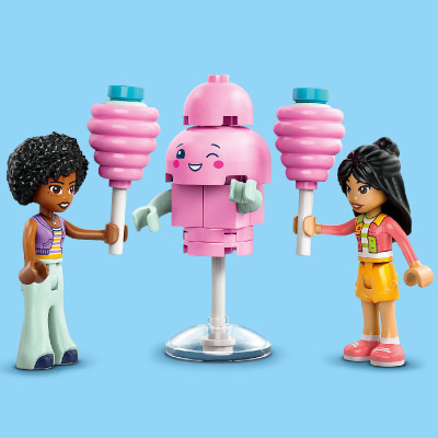 Đồ Chơi Lắp Ráp Quầy Kẹo Bông Gòn Di Động Và Xe Scooter LEGO FRIENDS 42643 (110 chi tiết)