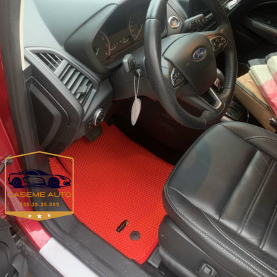 [VINFAST VF 9] Thảm Trải Sàn, Lót Sàn Ô Tô Cao Su Eudora CloudFoam Thiết Kế Theo Xe Dành Cho Xe VINFAST VF 9, Chống Nước, Không Mùi, Ngăn Bụi Bẩn, Dễ Vệ Sinh - Hàng Chính Hãng