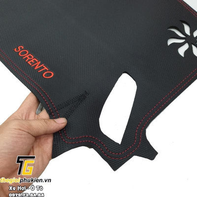 Thảm da Taplo Kia Sorento 2021 vân Carbon cao cấp