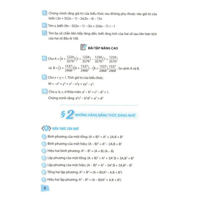 Rèn Kĩ Năng Học Tốt Toán 8 (Tái Bản) - Bản Quyền