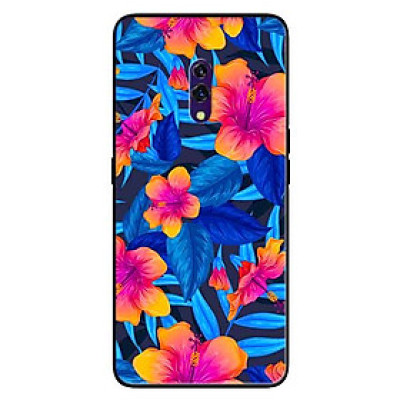 Ốp lưng in cho Realme X Mẫu Hoa Lá Xanh