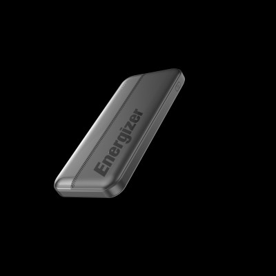 Sạc dự phòng Energizer 10,000mAh /3.7V Li-Polymer UE10050CCBK, công suất 15W đa cổng - Hàng chính hãng
