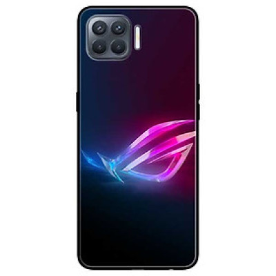 Ốp lưng dành cho Oppo A93 - F17 Pro mẫu Gaming Mắt Hồng Xanh
