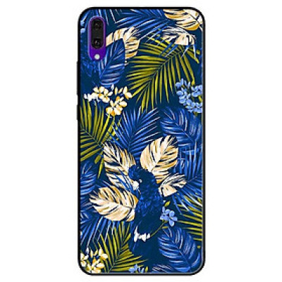 Ốp lưng dành cho Huawei Y7 Pro (2019) mẫu Họa Tiết Hoa Xanh Dương