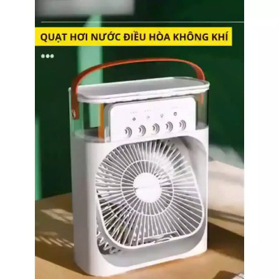 Quạt Phun Sương Điều Hòa Mini Để Bàn Cao Cấp | Có Đèn LED, ĐÈN TRANG TRÍ , ĐỒNG HỒ TREO TƯỜNG