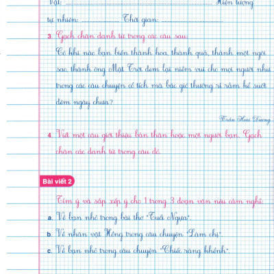 Vở Ô Li Bài Tập Tiếng Việt 4 (Bám Sát SGK Cánh Diều) (HA)