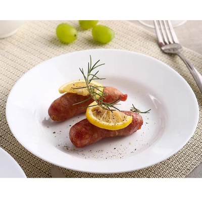 Bộ 6 đĩa (dĩa) thủy tinh sâu lòng Luminarc Everyday 23cm N2056*6 | Hàng chính hãng