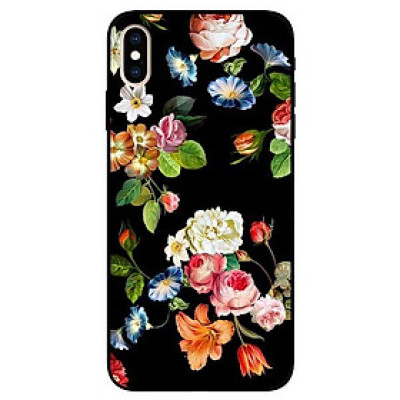 Ốp lưng dành cho Iphone X / Xs - Iphone Xs Max - Iphone Xr mẫu Họa Tiết Hoa Đủ Màu