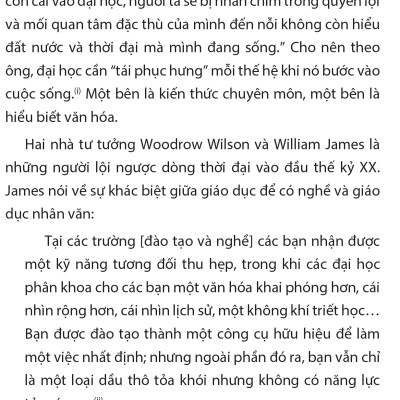 Biện hộ cho một nền giáo dục khai phóng