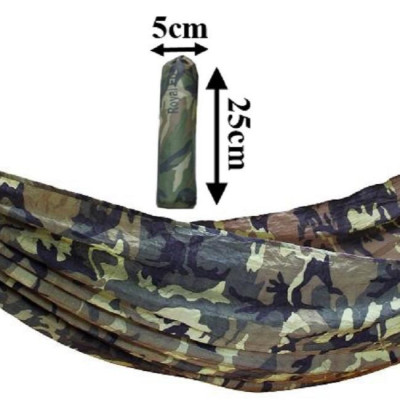 Võng Dù Họa Tiết Rằn Ri Kèm Túi Đựng