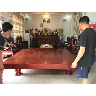 Sập Phản Hộp Gỗ Xoan Đào Vener