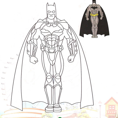 Bé Tô Màu Siêu Anh Hùng