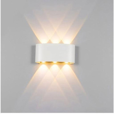 ĐÈN TƯỜNG HẮT 2 ĐẦU 6 MẮT NGOÀI TRỜI, TRONG NHÀ