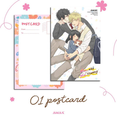 Sách Hoa Nhỏ Kết Yêu Thương - Amak