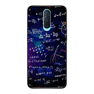 Ốp Lưng in cho Oppo R17 Pro Mẫu Họa Tiết Số Học - Hàng Chính Hãng