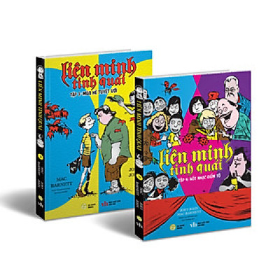 Liên Minh Tinh Quái (combo 2 tập 3,4: Mùa hè tuyệt vời & Nốt nhạc điểm tô)