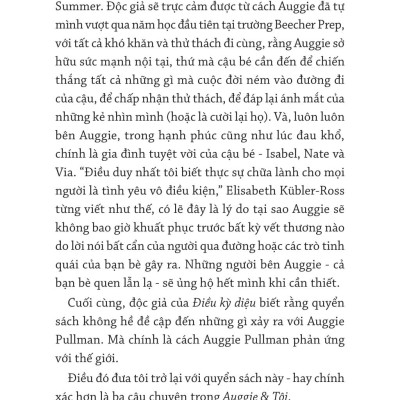 Auggie & Tôi: Ba Câu Chuyện Về Điều Kỳ Diệu