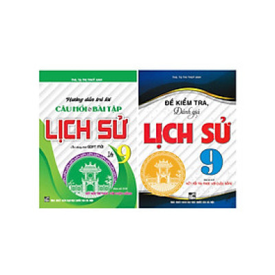 Combo Hướng Dẫn Trả Lời Câu Hỏi Và Bài Tập Lịch Sử + Đề Kiểm Tra, Đánh Giá Lịch Sử 9 (Sách Kết Nối) (Bộ 2 Cuốn) - HA 