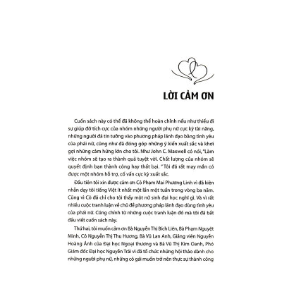 Phụ Nữ Lãnh Đạo Bằng Yêu Thương (PN)