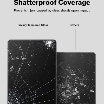 [Combo 2] Dán cường lực chống nhìn trộm cho Samsung Galaxy S25 Ultra RINGKE Easy Slide Privacy Tempered Glass - Hàng Chính Hãng